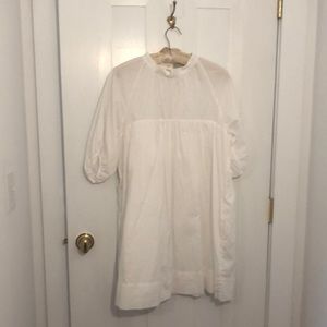 White cotton Everlane dress!